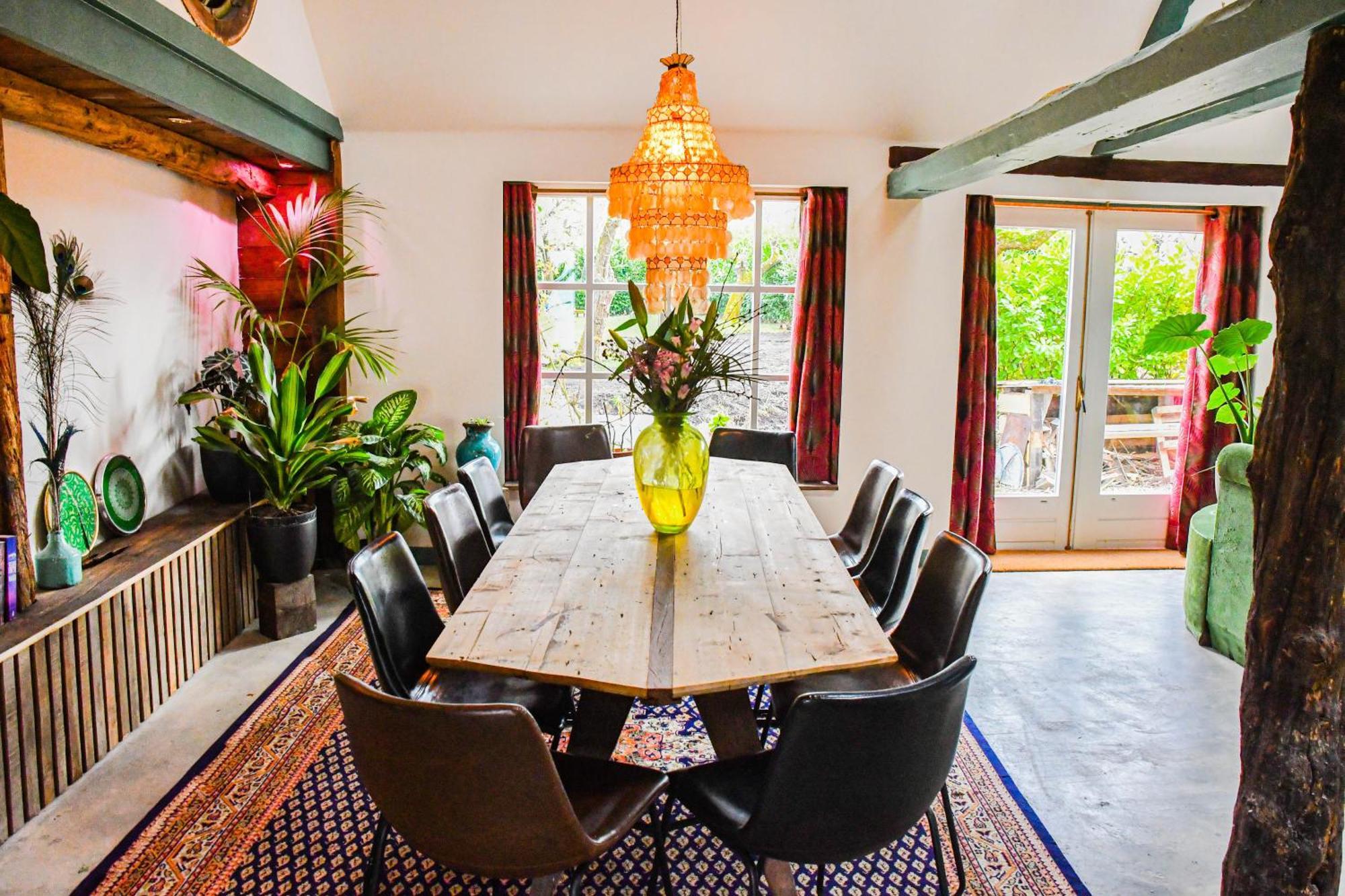 Boho Experience Wellness, Jacuzzi, Sauna, Bbq, Garden, Sleeps 10 Kockengen ภายนอก รูปภาพ